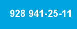 928 941-25-11 928 941-25-11
